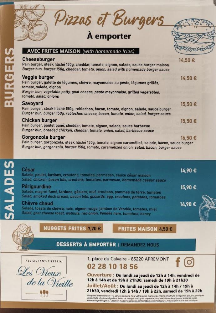 Les Vieux De La Vieille - Menu Image 1